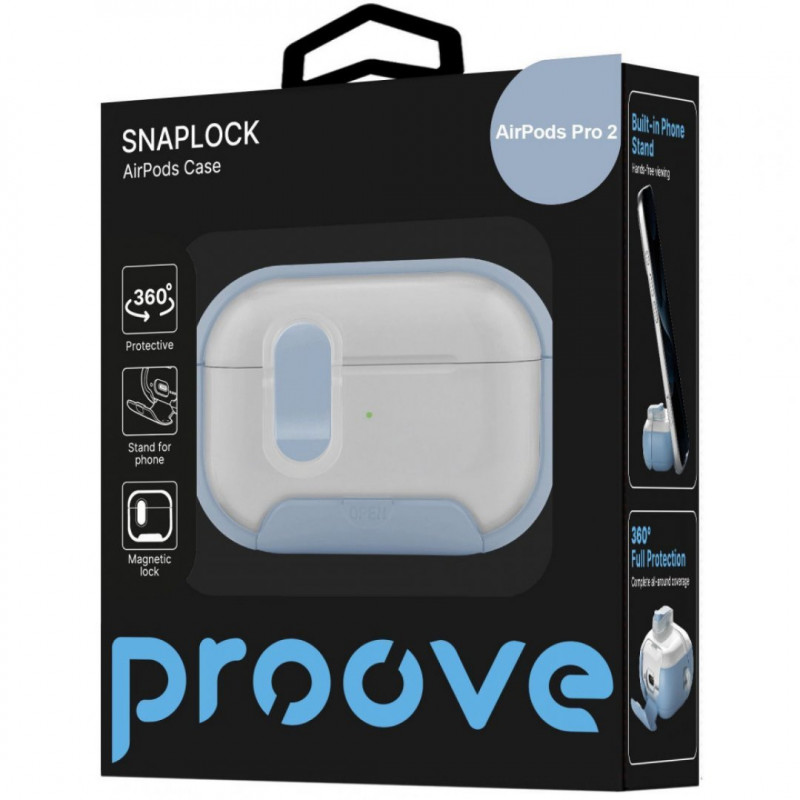 Чехол Proove SNAPLOCK Case для AirPods Pro 2 White (PCSLARP20014)