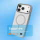 Чохол Proove Sapphire Case with Magnetic Ring для iPhone 16 Black Titanium (PCSAIP160036)