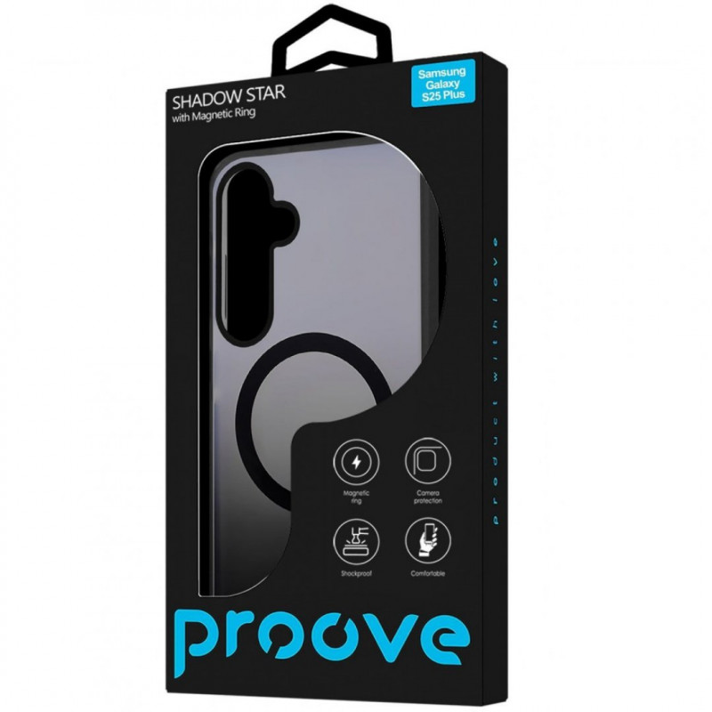 Чохол Proove Shadow Star Case with Magnetic Ring для Samsung Galaxy S25 Plus Blue (PCSSSGSP2512)