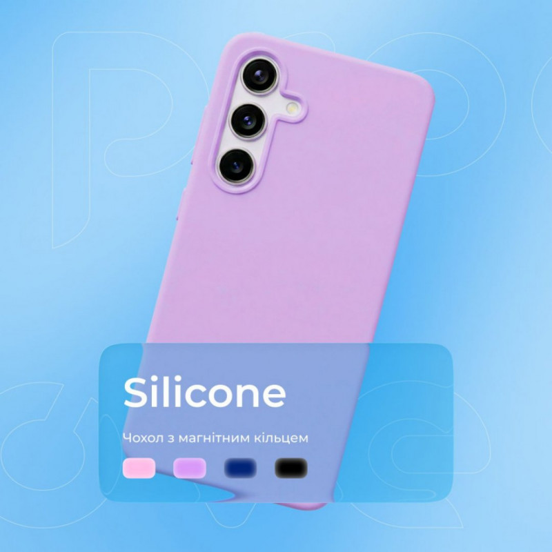 Чехол Proove Silicone Case with Magnetic Ring для Xiaomi 15 Ultra Black (PCSLXULT1502)
