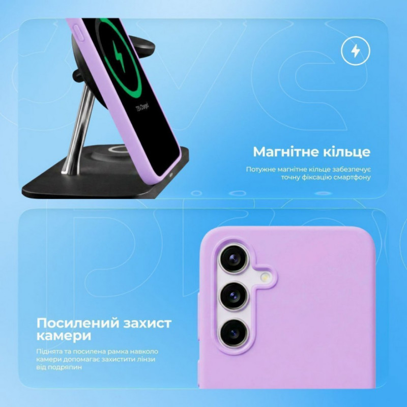 Чехол Proove Silicone Case with Magnetic Ring для Xiaomi 15 Ultra Black (PCSLXULT1502)