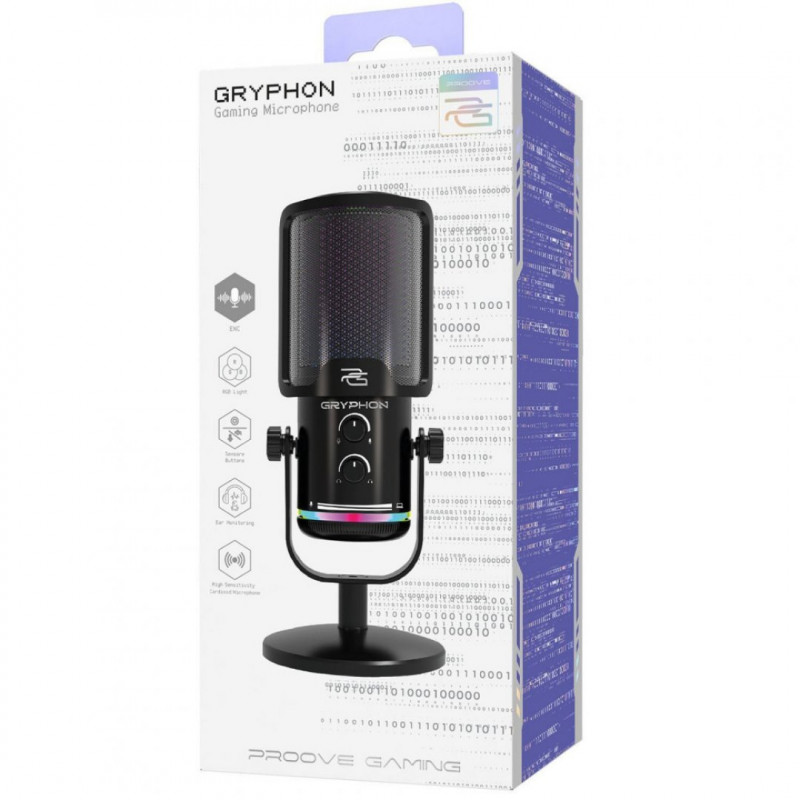 Игровой микрофон Proove Gaming Gryphon Black (GMGR00022001)