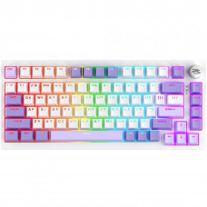 Беспроводная клавиатура Proove Gaming Coupe (Ukraine Layout) White/Purple (WKCP00022404)