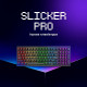 Беспроводная клавиатура Proove Gaming Slicker Pro (Ukraine Layout) White/Purple (WKSLP0022417)