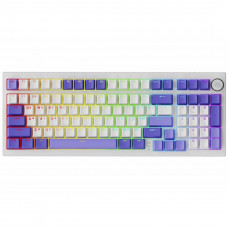 Беспроводная клавиатура Proove Gaming Slicker Special Edition (Ukraine Layout) White/Purple (WKSLSE022416)