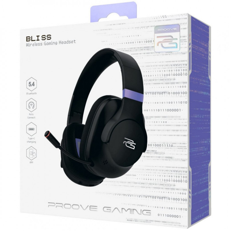 Беспроводная игровая гарнитура Proove Gaming Bliss (APP) White (GHBLPP010002)