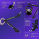 Пантограф для микрофона Proove Gaming Neon Arm Black (PMNR00110001)