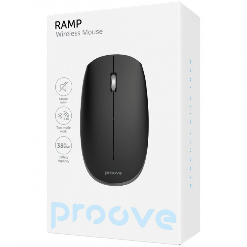 Беспроводная мышь Proove Ramp Black (WNRM00022001)