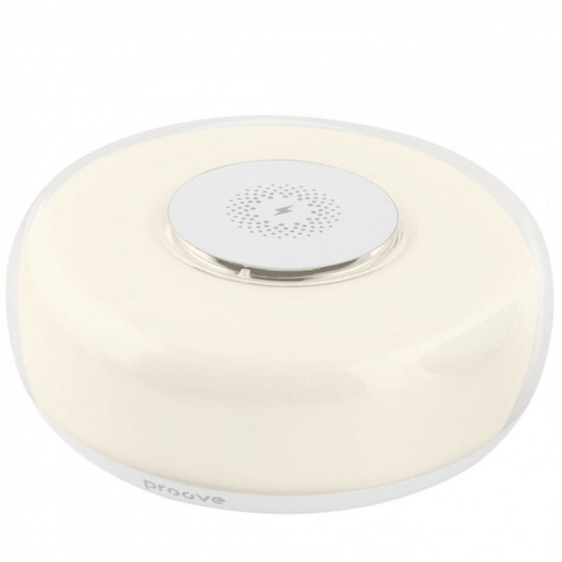 Нічник з бездротовою зарядкою Proove Alien White (PLAR05002001)