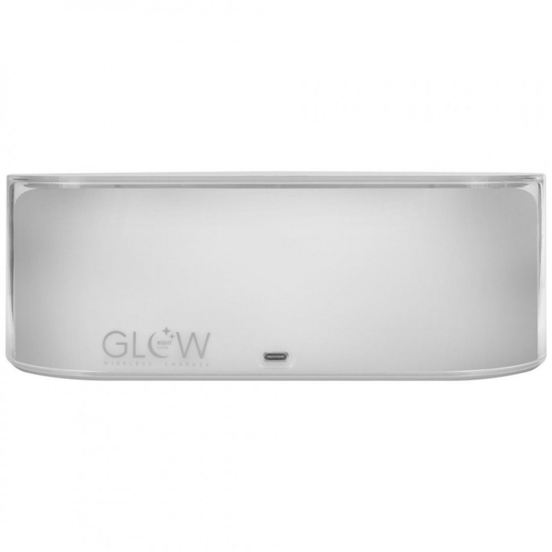 Нічник з бездротовою зарядкою Proove Glow 1200mAh White (PLPG00102002)