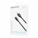 Кабель Proove Striped Silicone USB to Type-C 3A (1m) Black (CCSS60001201)