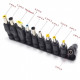 Кабель живлення для ноутбука 100W Type-C to DC 5.5х2.5 з набором перехідників 10 в 1 Black