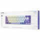 Проводная магнитная клавиатура Proove Gaming Cyrex (Ukraine Layout) White/Purple (MKCR00022417)