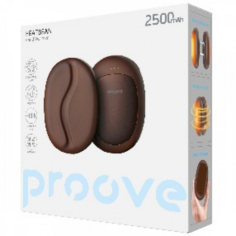 Грелка для рук Proove HeatBean Brown (HWHB00002010)