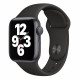 Apple Watch SE GPS 40mm Space Gray Aluminum Case with Black Sport Band (MYDP2) Восстановленный