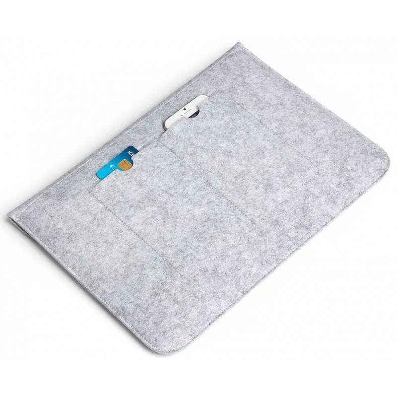 Чехол из войлока для MacBook Air/Pro 15.4 Silver