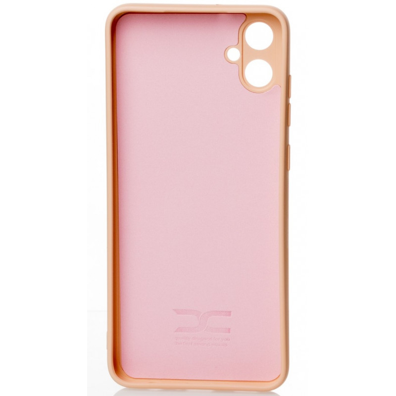 Силиконовая накладка Soft Silicone Case для Samsung A05 2023 A055 Powder