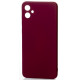 Силиконовая накладка Soft Silicone Case для Samsung A05 2023 A055 Burgundy