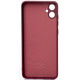 Силиконовая накладка Soft Silicone Case для Samsung A05 2023 A055 Burgundy