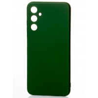 Силиконовая накладка Soft Silicone Case для Samsung A05s 2023 A057 Dark Green