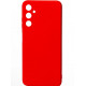 Силиконовая накладка Soft Silicone Case для Samsung A14 2023 A145 Red