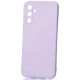 Силиконовая накладка Soft Silicone Case для Samsung A14 2023 A145 Wisteria