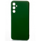 Силиконовая накладка Soft Silicone Case для Samsung A54 2023 A546 Dark Green