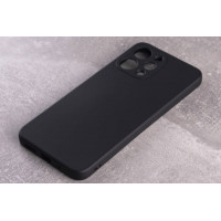 Силіконова накладка Soft Silicone Case для Xiaomi Redmi 12 Black