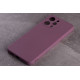 Силиконовая накладка Soft Silicone Case для Xiaomi Redmi 12 Lavender