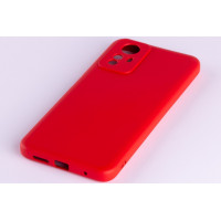 Силіконова накладка Soft Silicone Case для Xiaomi Redmi Note 12S Red