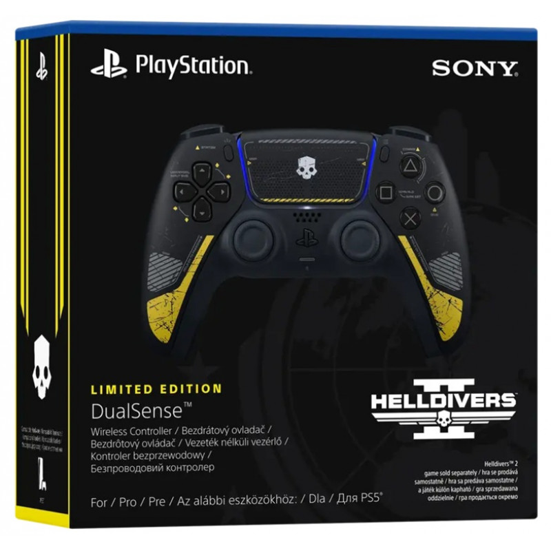 Беспроводной геймпад Sony PlayStation 5 DualSense (PS5) Helldivers 2 Limited Edition
