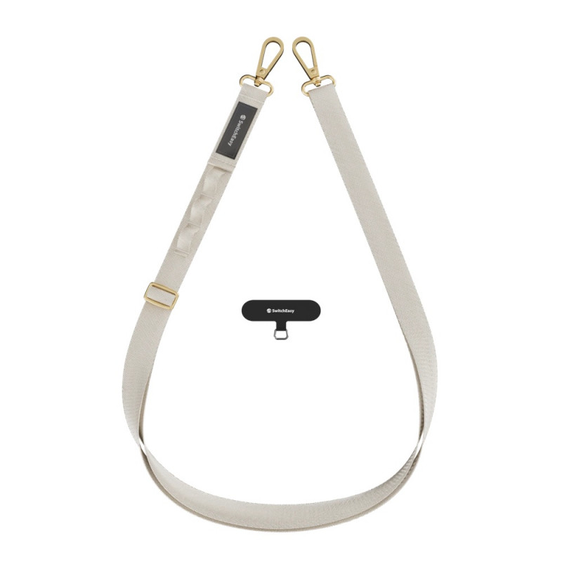 Универсальный ремешок Switcheasy with EasyStrap Card 20mm Ice Cream White (SPHIPH220IW23)