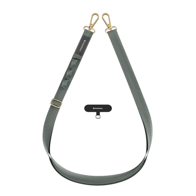 Универсальный ремешок Switcheasy with EasyStrap Card 20mm Noctilucent Blue (SPHIPH220NL23)