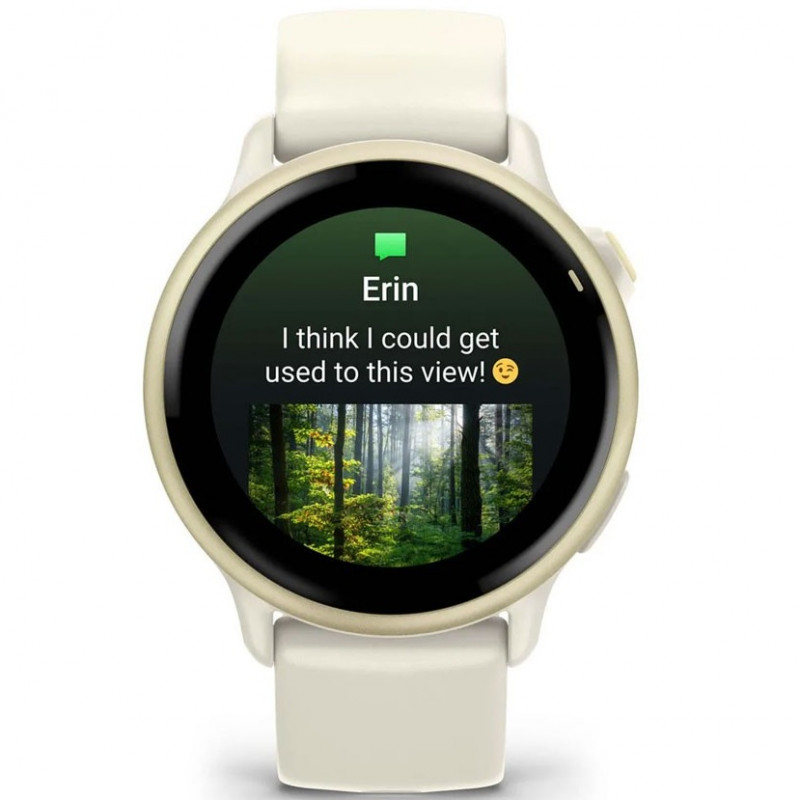 Смарт-часы Garmin Vivoactive 6 Lunar Gold with Bone Band (010-02985-01/41)