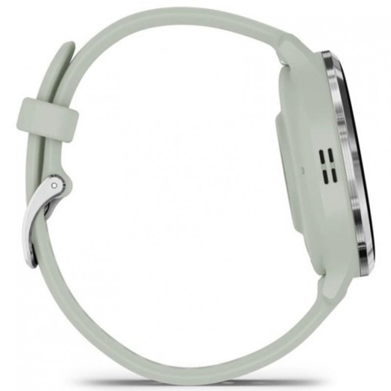 Смарт-часы Garmin Venu 3S Silver Stainless Steel Bezel with Sage Gray Case and Silicone Band (010-02785-01/51)