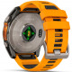 Смарт-часы Garmin Fenix 8 51mm AMOLED Sapphire Titanium Spark Orange/Graphite Silicone Band (010-02905-10/11/53)