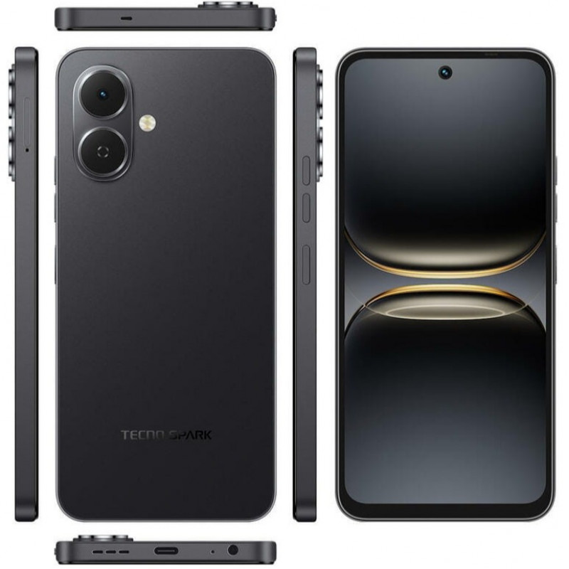 Tecno Spark Go 2 (KM4) 3/64GB Ink Black (4894947089534)