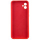 Чохол Silicone Cover Lakshmi Full Camera для Samsung Galaxy A07 Red (AA)
