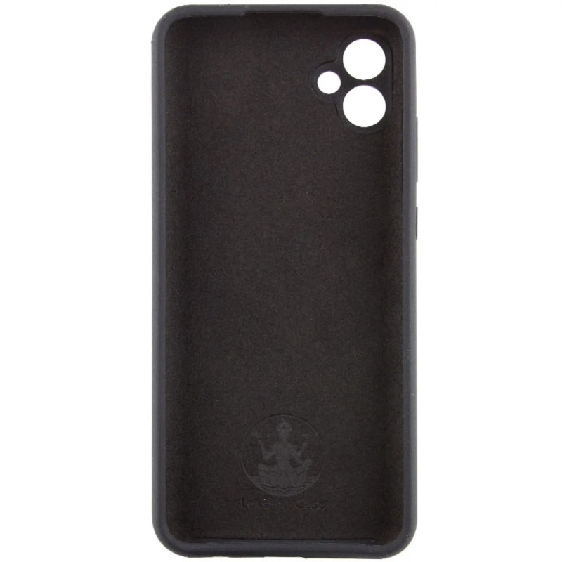 Чохол Silicone Cover Lakshmi Full Camera для Samsung Galaxy A07 Black (AA)