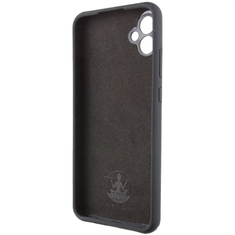 Чохол Silicone Cover Lakshmi Full Camera для Samsung Galaxy A07 Black (AA)