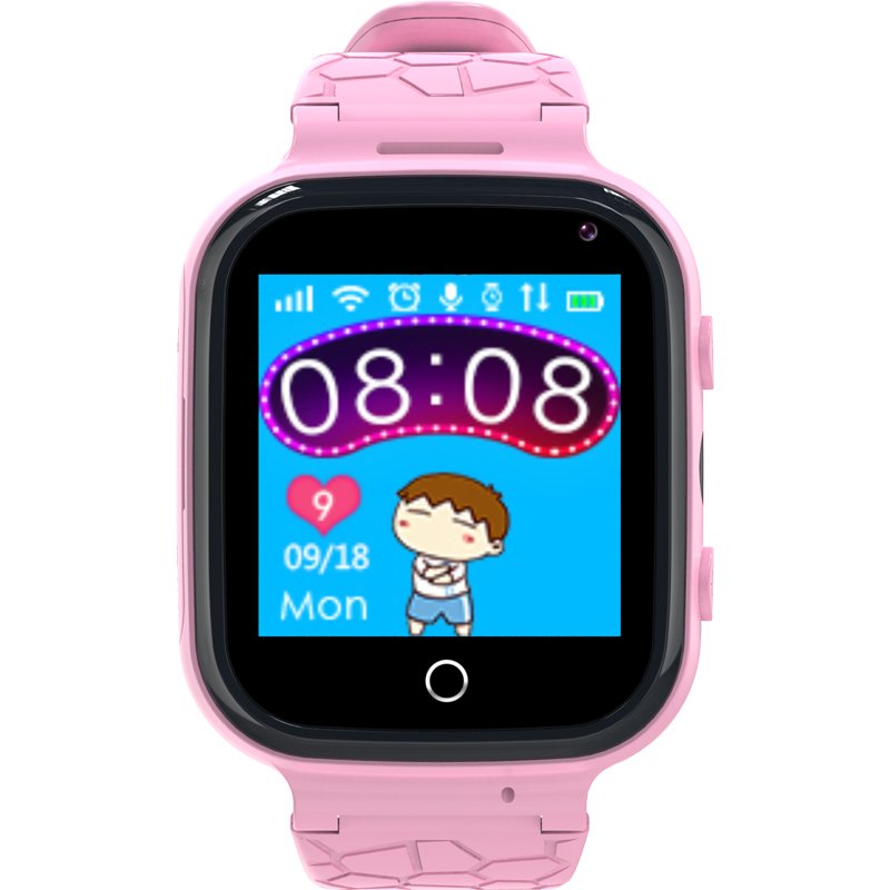 Дитячий смарт-годинник Gelius GP-PK007 (GPS/4G) Ocean Pink