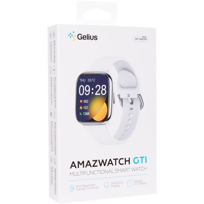 Смарт-часы Gelius Amazwatch GTi GP-SW014 Crystal White
