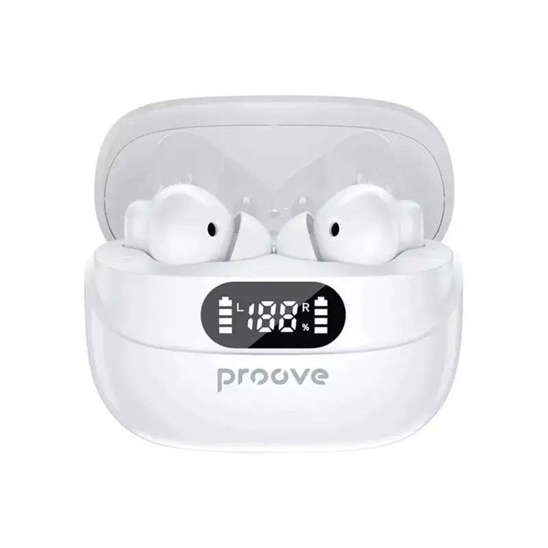 Беспроводные наушники Proove Digital Pro TWS with ANC White (TWAP54002202)