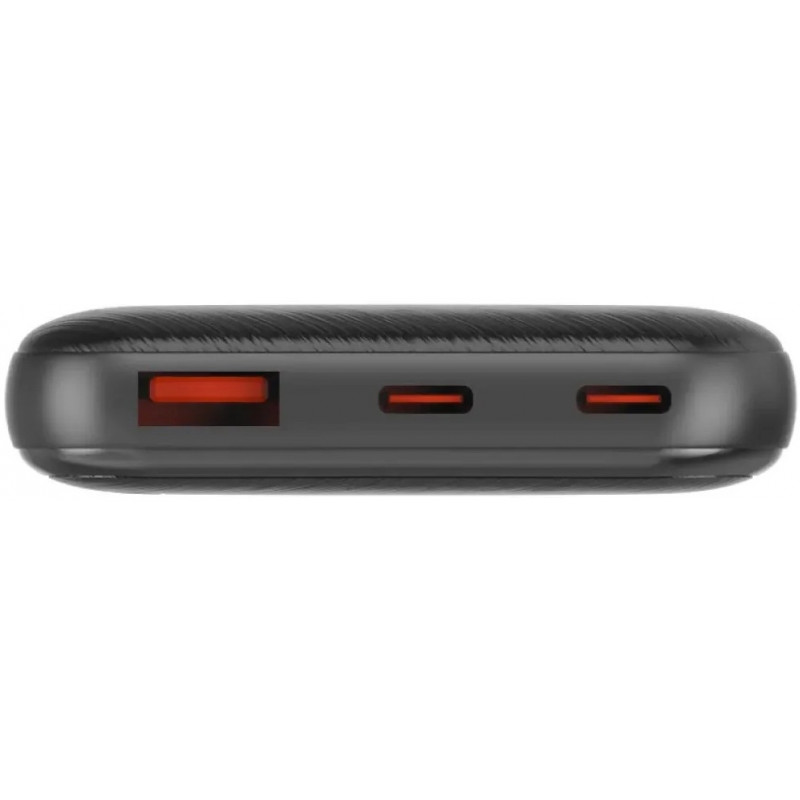Зовнішній акумулятор Power Bank Energizer UE10055PQ-10000mAh PD20W + QC22.5W Black