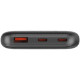 Зовнішній акумулятор Power Bank Energizer UE10055PQ-10000mAh PD20W + QC22.5W Black