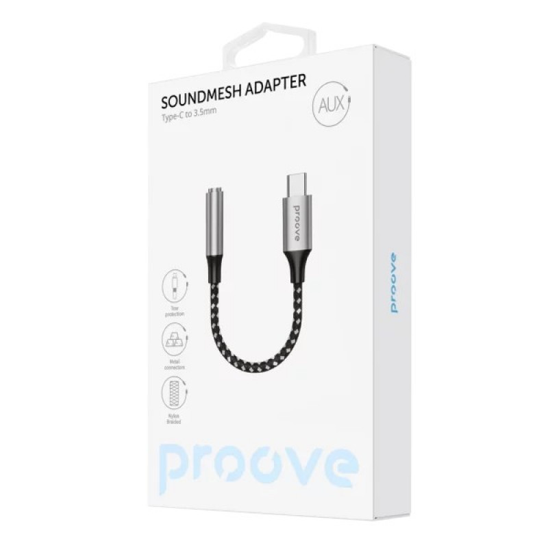 Переходник Proove Soundmesh Type-C to 3.5 (ACSM00005201)