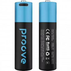 Аккумуляторные батарейки Proove Compact Energy AA 2 pcs Black (RBCE26010008)
