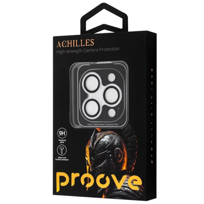 Защитное стекло для камеры Achilles для iPhone 16 Pro/16 Pro Max Desert Titanium (CPPAIP16PM29)