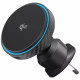 Автомобильный держатель с беспроводной зарядкой Proove Graphite Circle Qi2 15W Black (WHGC15010001)