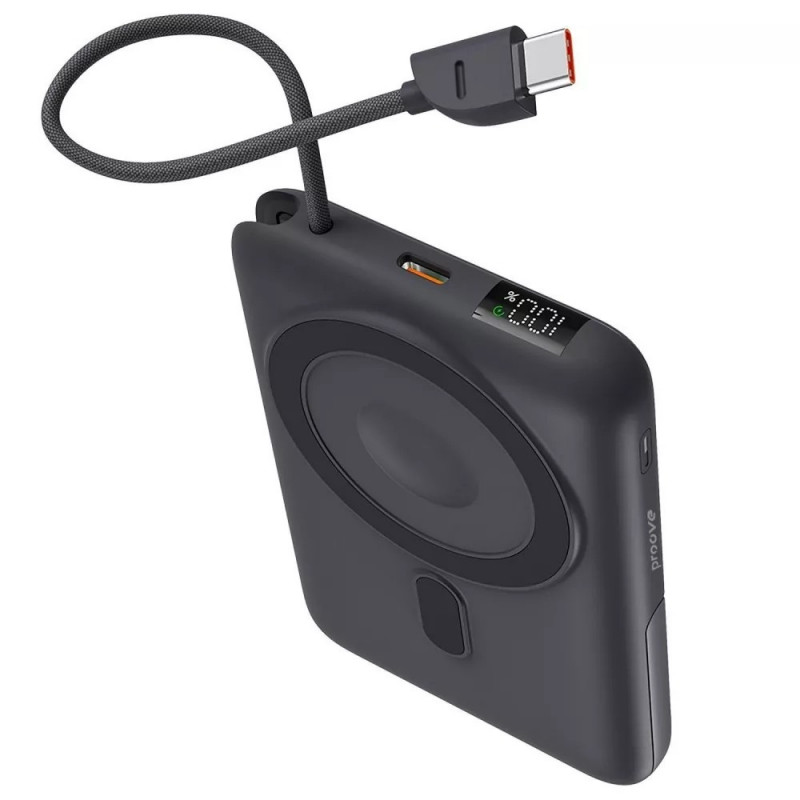 Зовнішній акумулятор Proove Moon Rock 2in1 22.5W 10000 mAh Gray (PBR122012105)
